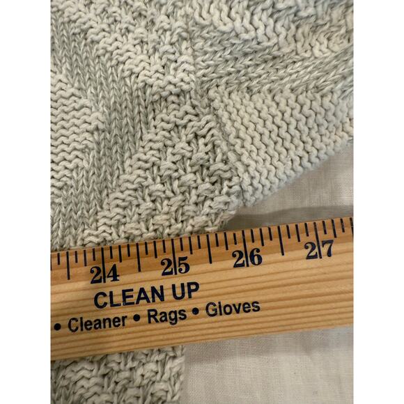 Private Club Vintage Long Sleeve Oversized Pullover Sweater Geometric Cream 2x - Picture 7 of 8